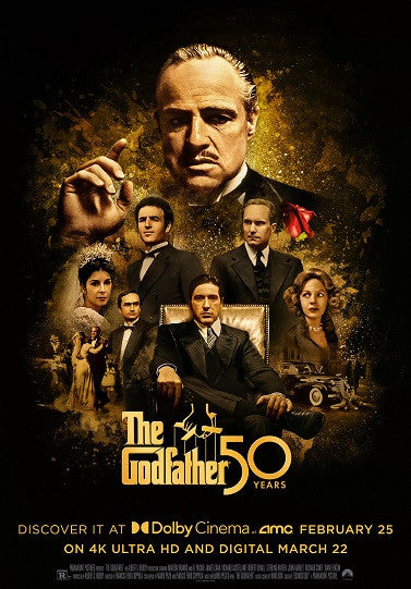 ゴッドファーザー The Godfather Film Reviewポスター The Godfather Movie Poster Print - 11x17 | Posterazzi