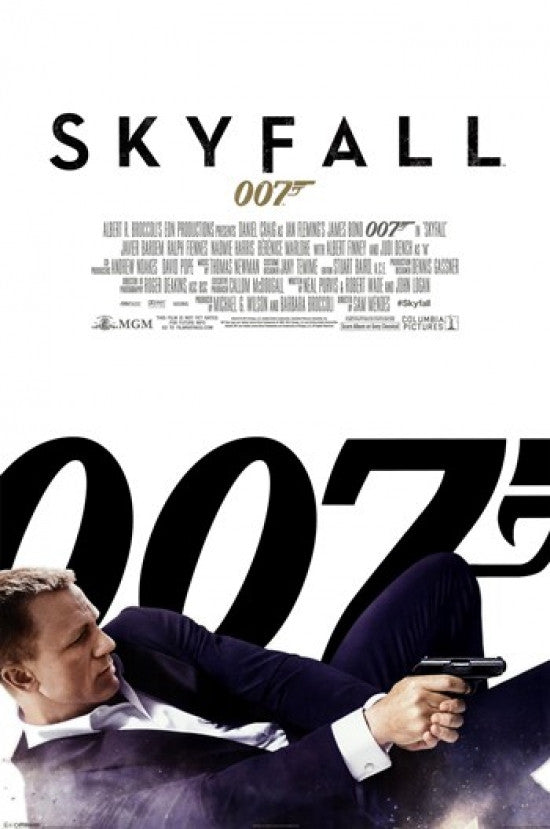 James Bond - Skyfall 007 Poster Print | Posterazzi