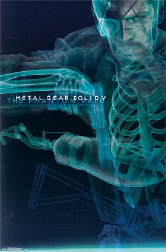 metal gear solid art print Metal Gear Solid 5 X-ray Poster Print (24x36)