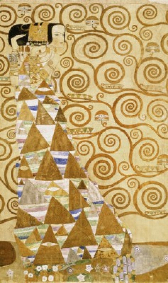 Expectation Fine Art Print by Gustav Klimt | Posterazzi