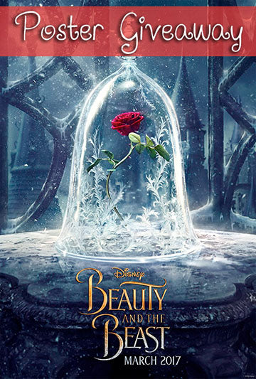 Beauty and the Beast Poster Giveaway