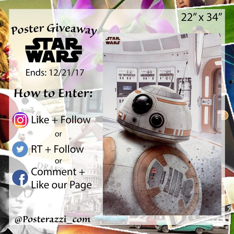 The Last Jedi Poster Giveaway