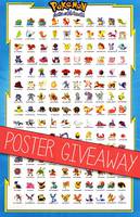 Pokemon Poster Giveaway