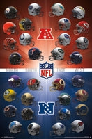 2016 NFL Helmet Posters