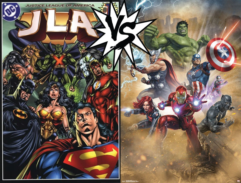 Justice League vs. Avengers: Who Would Win?
