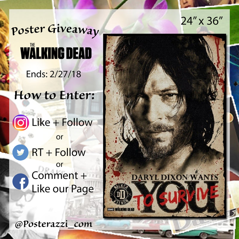 Daryl Wants You...to Enter our TWD Giveaway