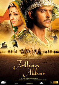 Jodhaa Akbar Movie Poster 11x17 print showcasing vibrant colors and cinematic visuals.