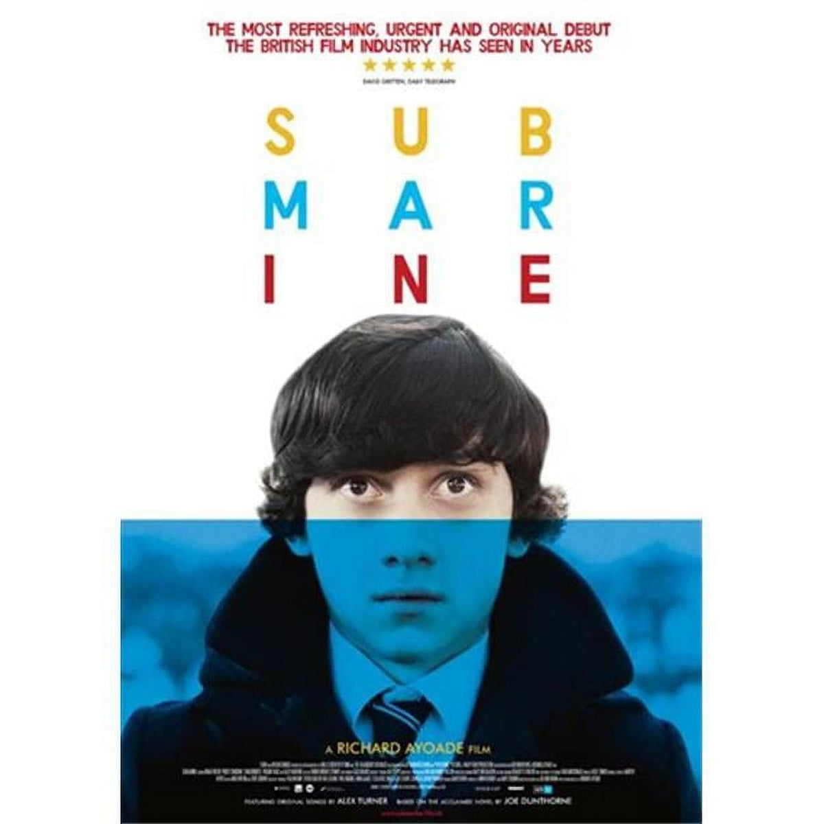 Submarine Movie Poster 11x17 print showcasing vibrant cinematic art.