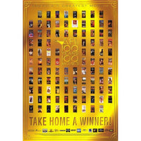 AFI - 100 Years of Movies Poster Print 27x40 inches