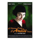 Amelie movie poster 11x17 print showcasing whimsical Parisian charm
