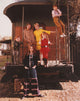 Partridge Family Group Picture in Formal Attire Photo Print