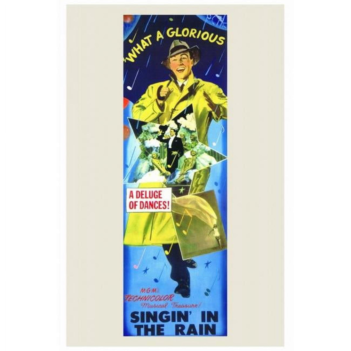Singin' in the Rain classic movie poster print 27x40