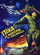 The X From Outer Space movie masterprint poster featuring Uchu Daikaiju Girara.
