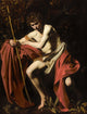 Saint John The Baptist In The Wilderness Fine Art Print by Caravaggio