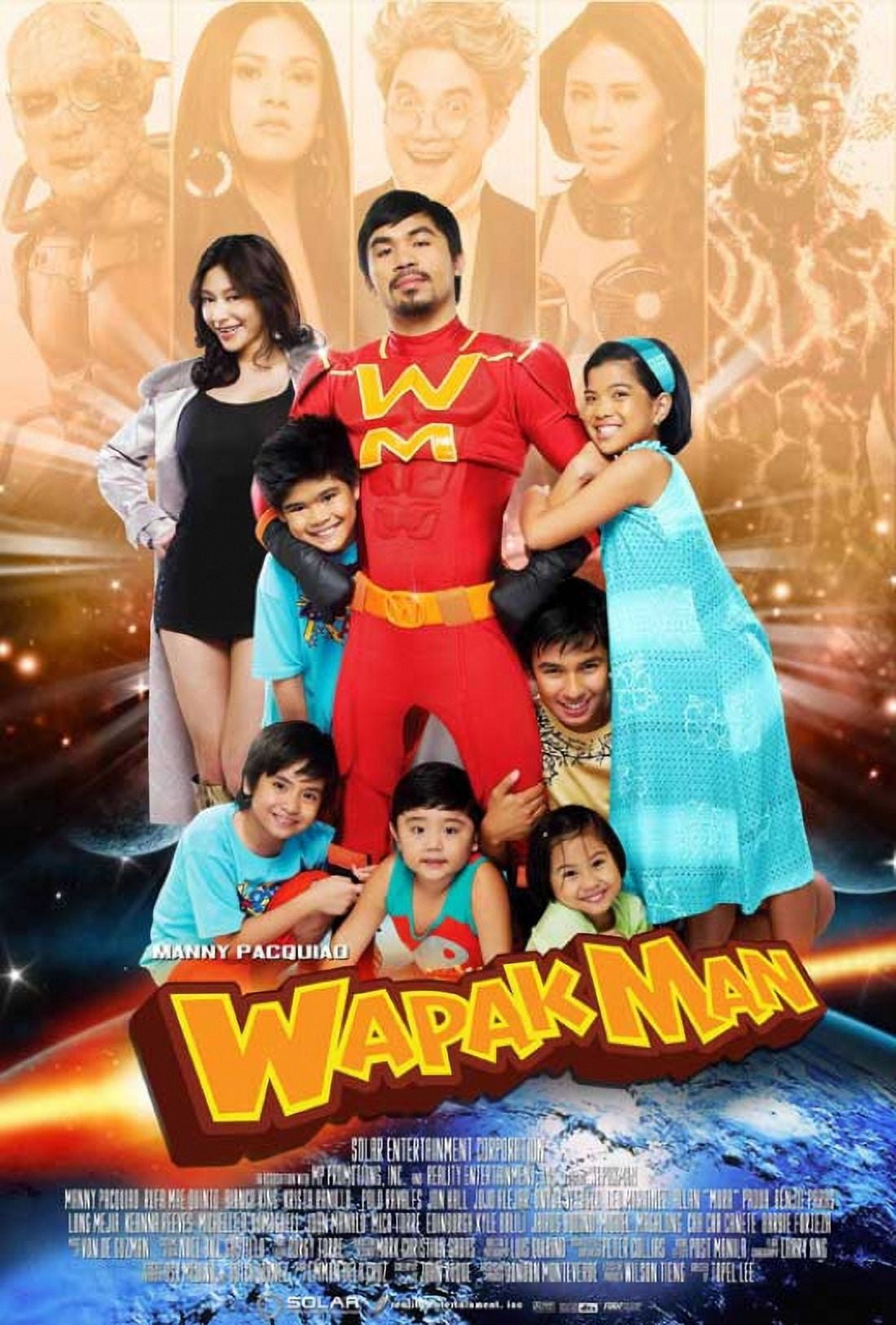 Wapakman Movie Poster 11x17 print showcasing vibrant colors and cinematic design.