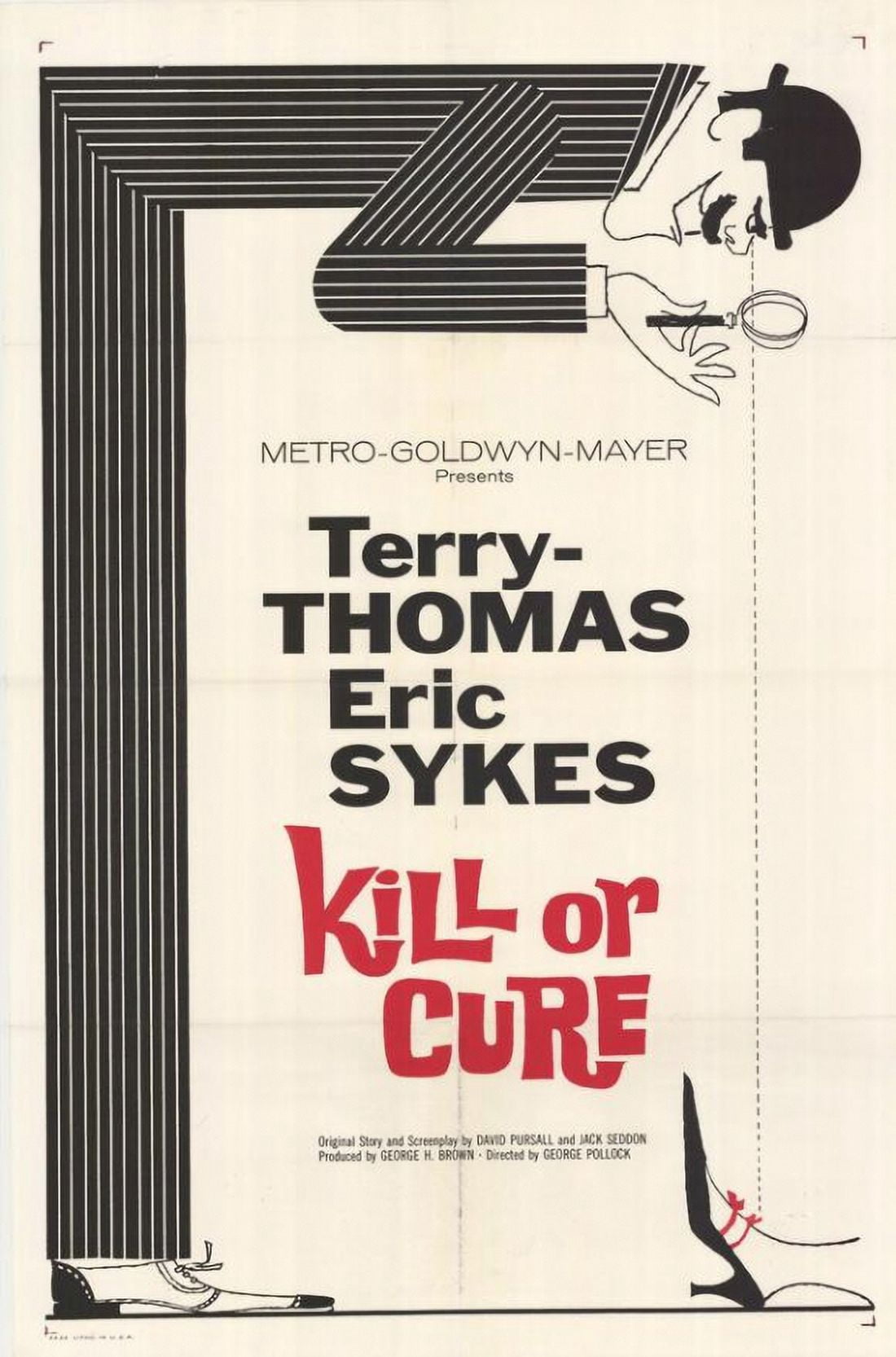 Kill or Cure Movie Poster 11x17 print