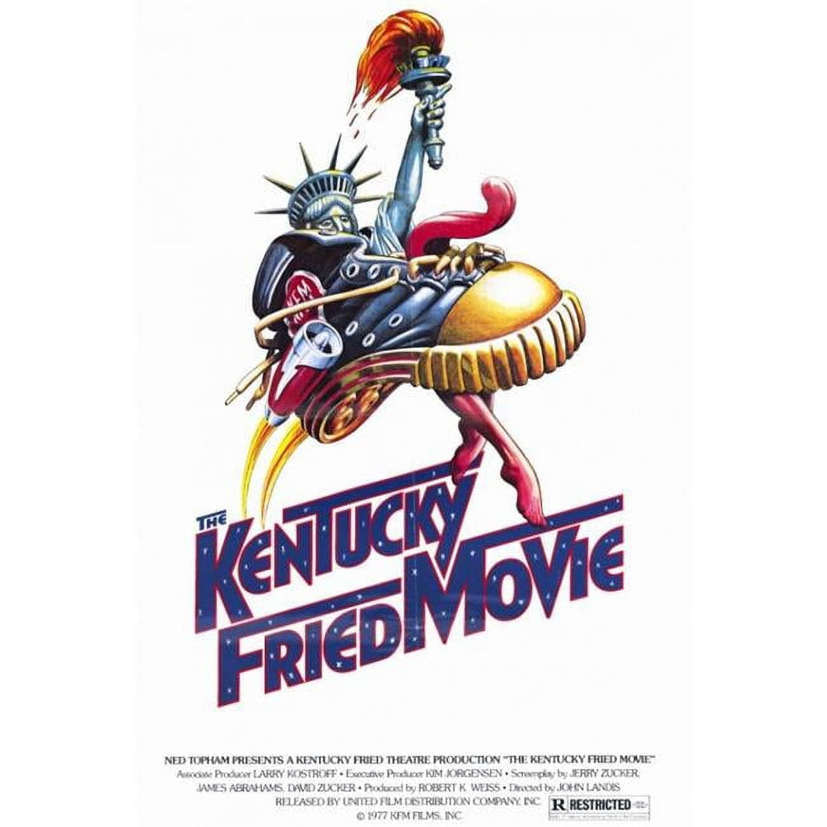 Kentucky Fried Movie Poster Print 27x40 - Classic Comedy Artwork
