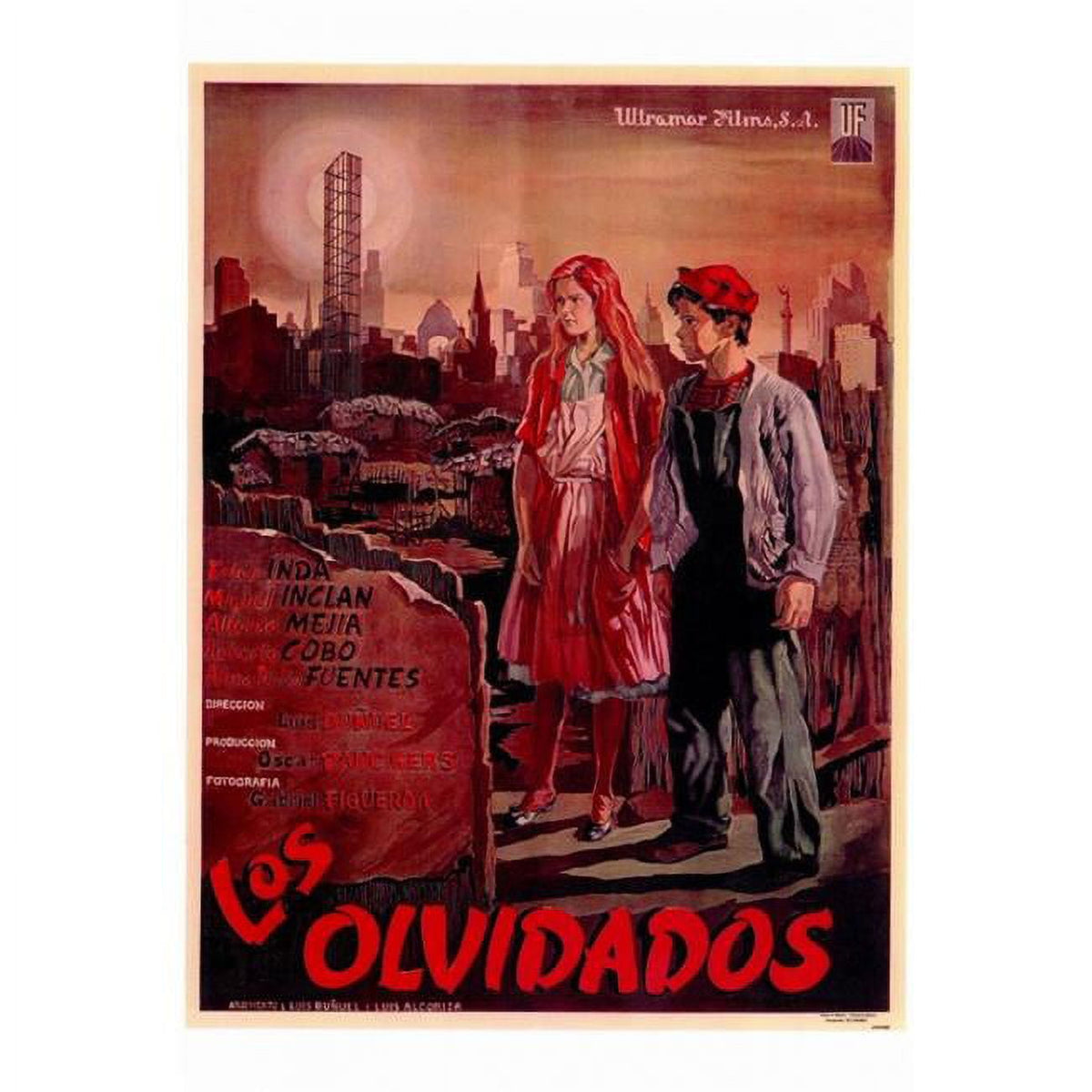 Olvidados Movie Poster Print 27x40