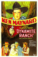Dynamite Ranch Movie Masterprint Poster featuring Ken Maynard (1932), 11x17