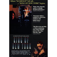 King of New York Movie Poster Print featuring Christopher Walken