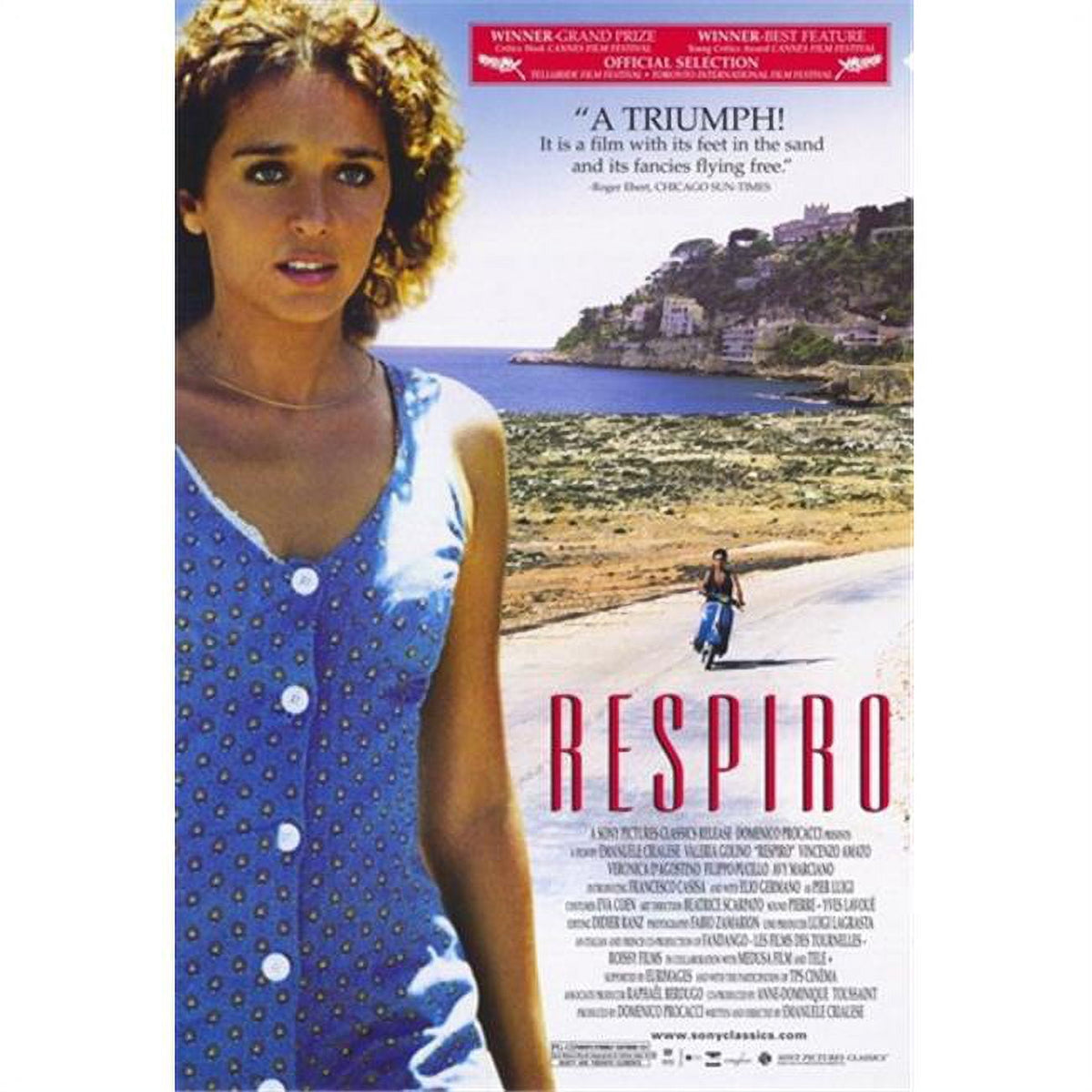 Respiro Movie Poster 11x17 print, vibrant cinematic artwork.