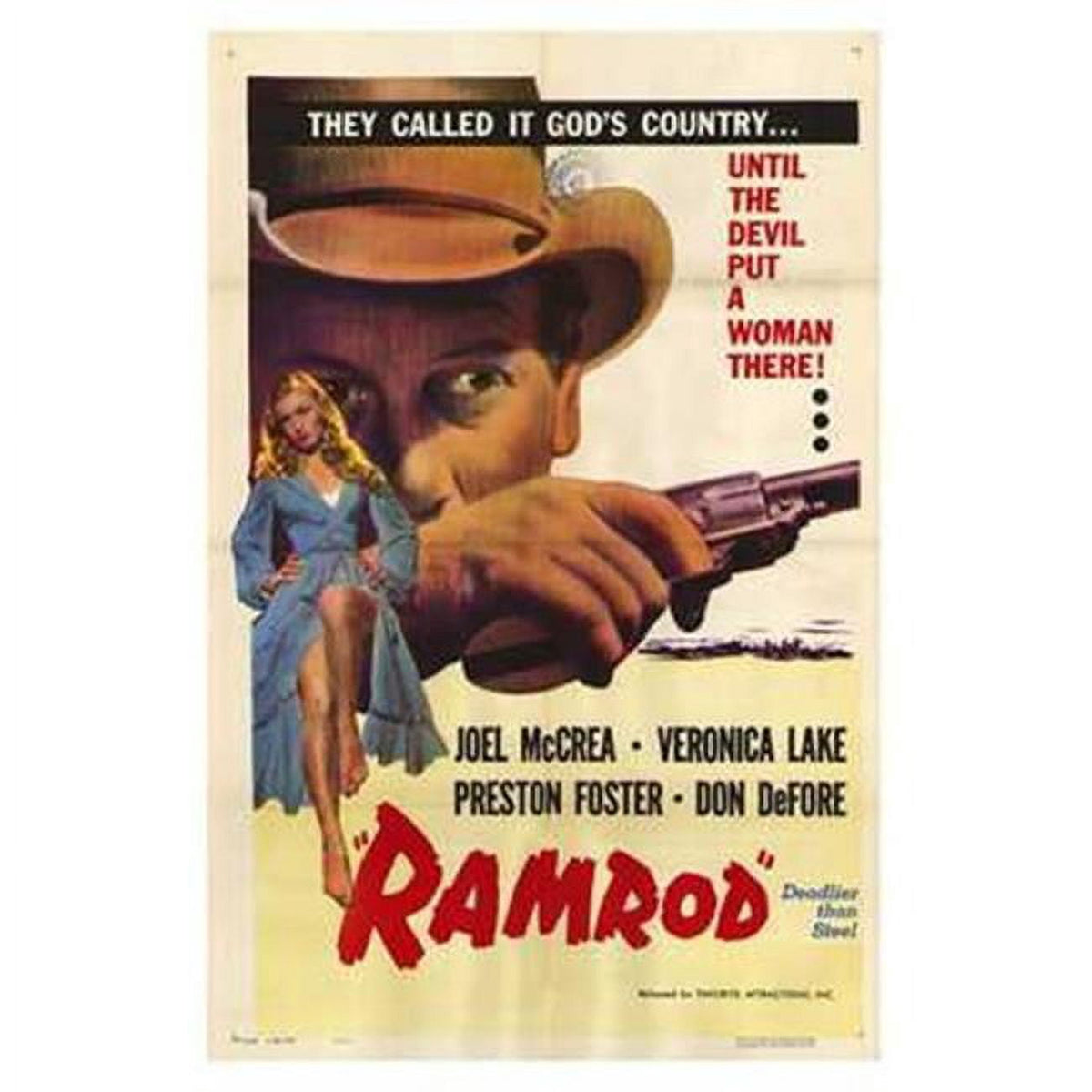 Ramrod Movie Poster 11x17 Print