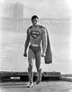 Superman Iconic Scene Photo Print showcasing a heroic moment.