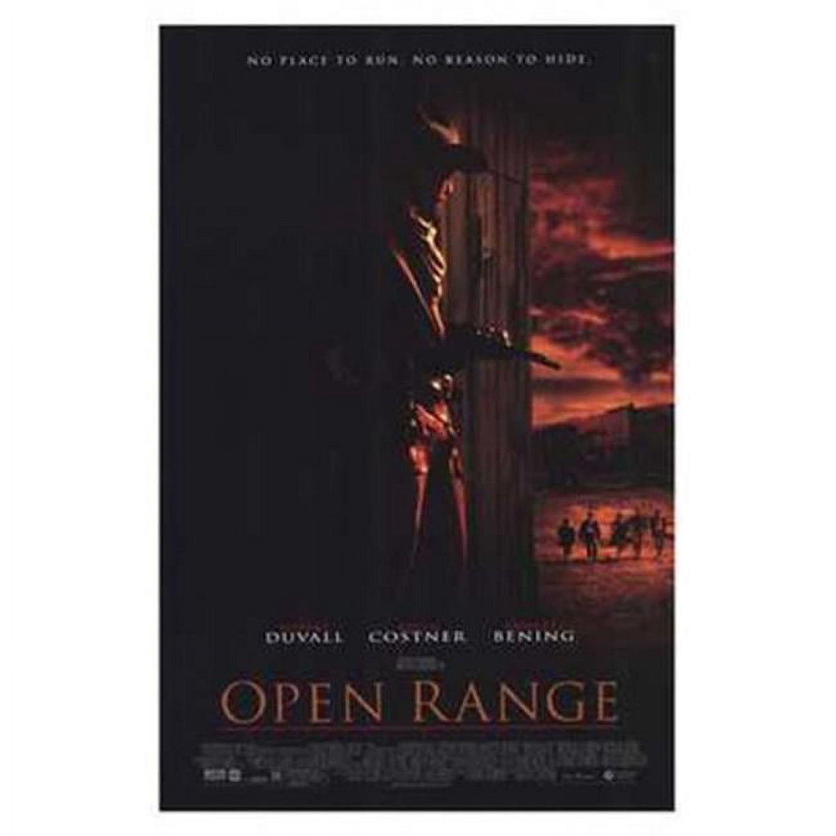 Open Range Movie Poster 11x17 print showcasing cinematic artwork.