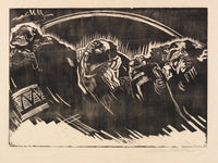 Die Freiwilligen (1921) art print by Käthe Kollwitz, available in multiple sizes.