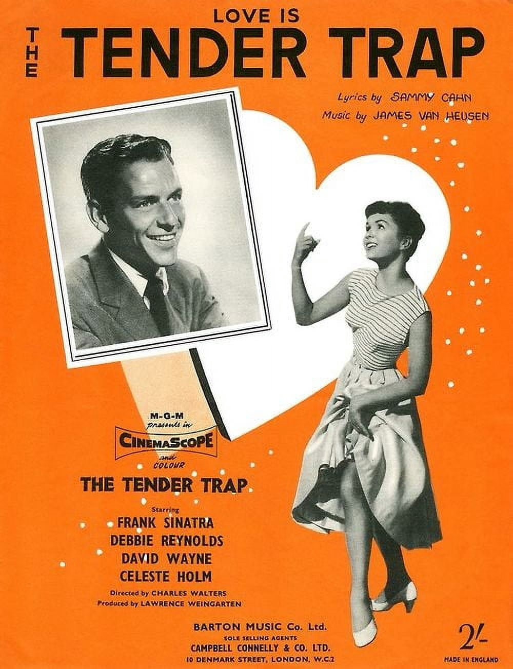 Debbie Reynolds Love is The Tender Trap Photo Print
