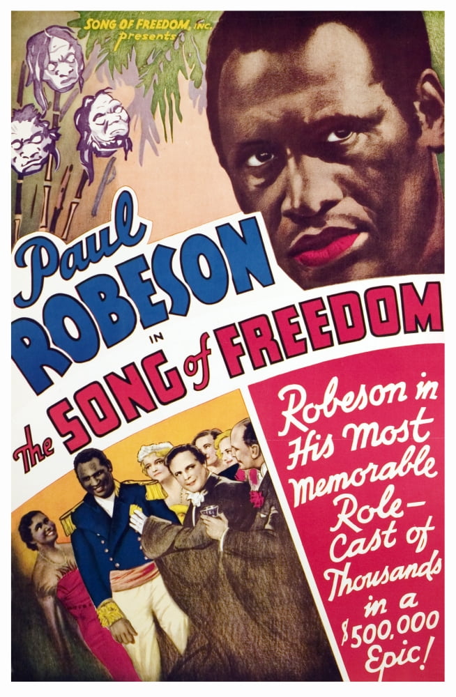 Song of Freedom Movie Masterprint Poster Print 11x17 featuring Paul Robeson