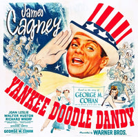Yankee Doodle Dandy 1942 movie poster print featuring James Cagney.