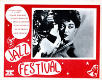 Sarah Vaughan Jazz Festival 1956 Movie Masterprint Poster Print