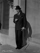 Basil Rathbone wearing a suit photo print, classic cinema decor