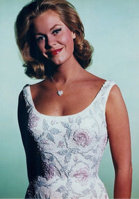 Elizabeth Montgomery Floral Top Photo Print showcasing vintage elegance.
