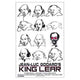 King Lear movie poster 11x17 print featuring classic Shakespearean imagery.