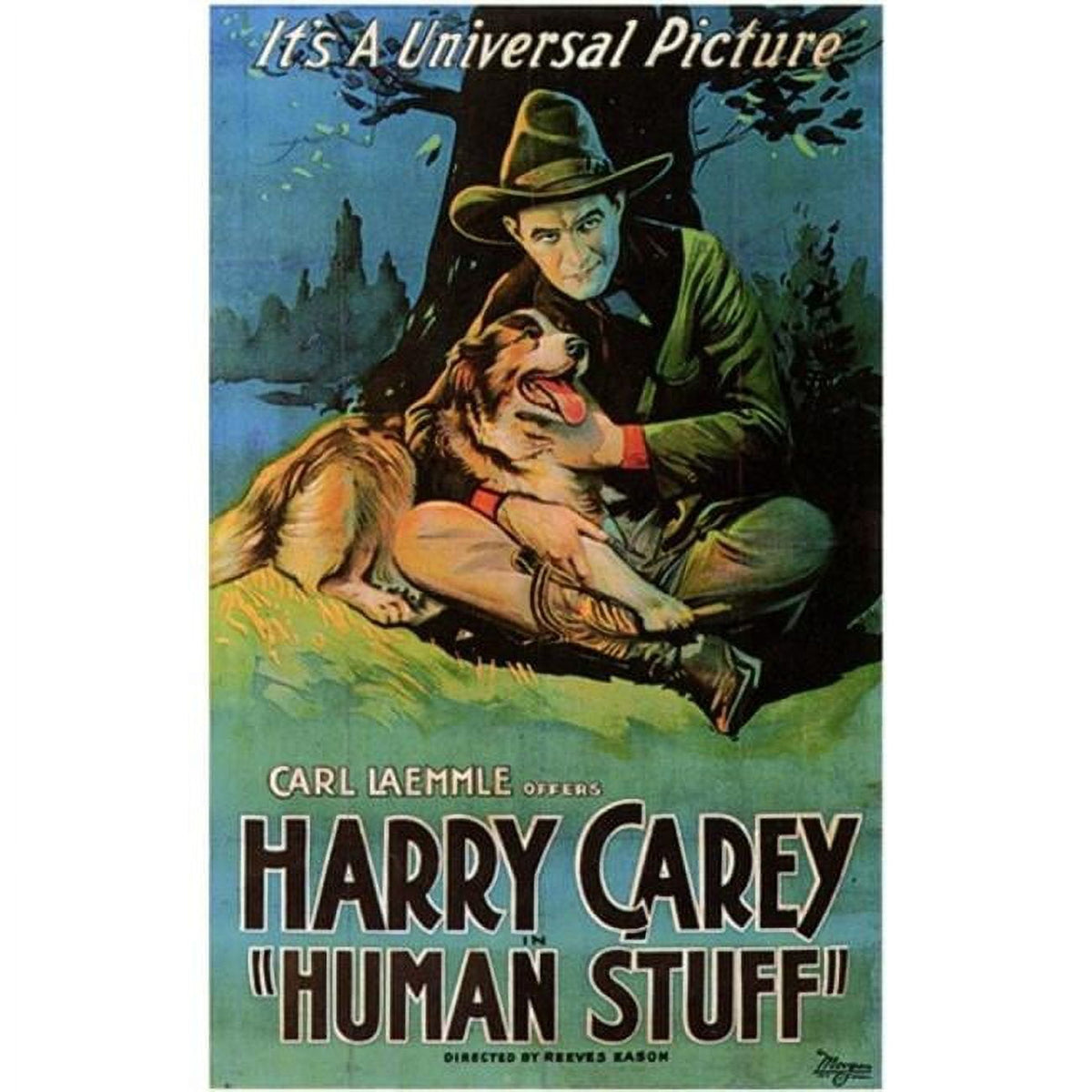Human Stuff Movie Poster 11x17 - vibrant cinema art print