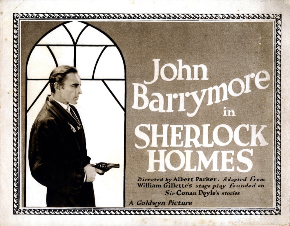 Sherlock Holmes 1922 Movie Masterprint Poster Print