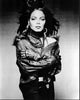 Janet Jackson black and white photo print, 8x10 size.