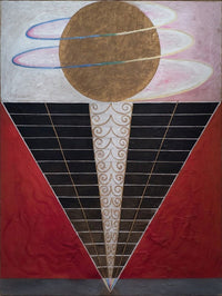 Group X No. 2 Altarpiece Art Print by Hilma af Klint, 1915