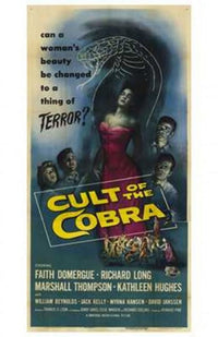 Cult of the Cobra classic movie poster 11x17