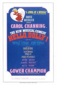 Hello Dolly Broadway movie poster 11x17 print