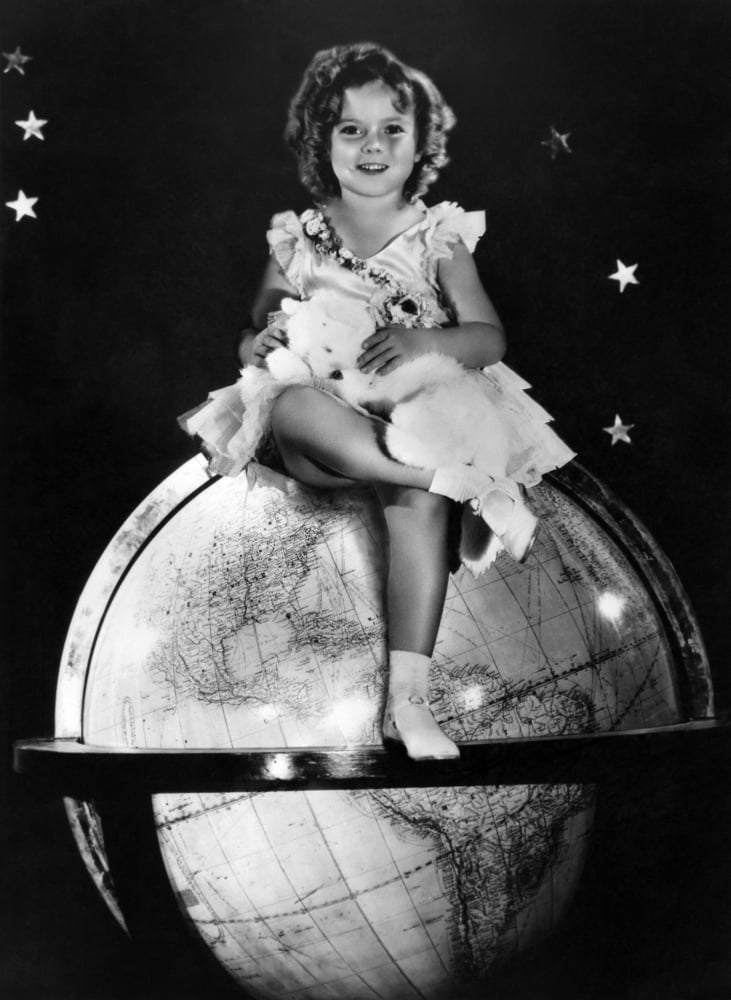 Shirley Temple classic portrait photo print from 1935