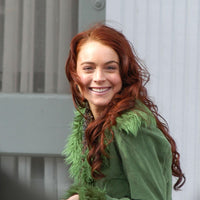 Lindsay Lohan on set of Just My Luck film shoot poster print