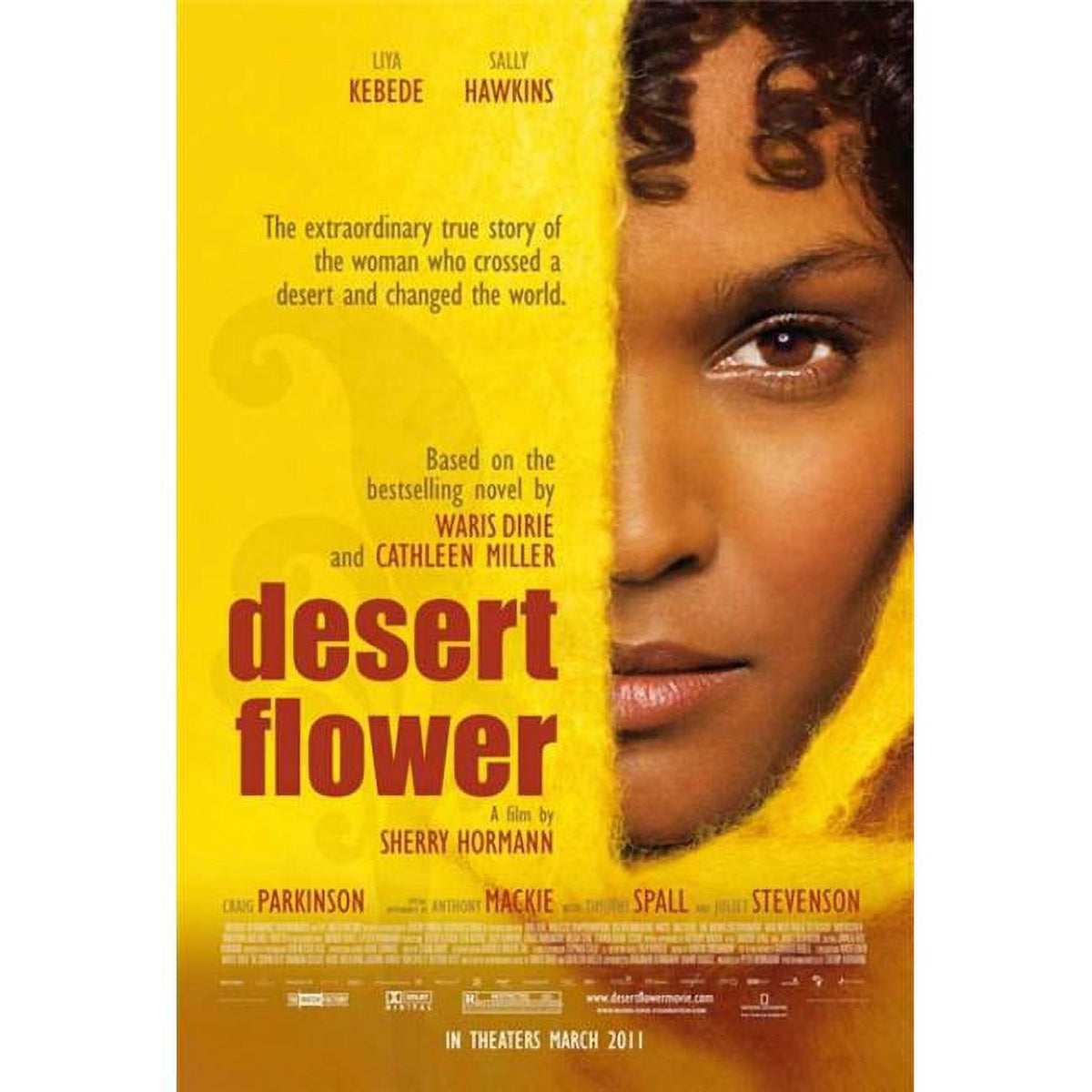 Desert Flower Movie Poster Print - 27x40 inches
