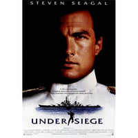 Under Siege Movie Poster Print - 27x40 inches, classic action film art.