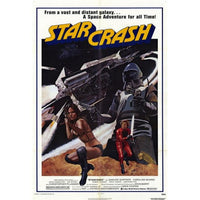 Star Crash Movie Poster Print 27x40 showcasing classic sci-fi art.
