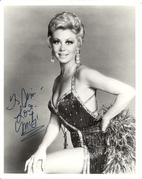 Mitzi Gaynor signed photo print in multiple sizes.