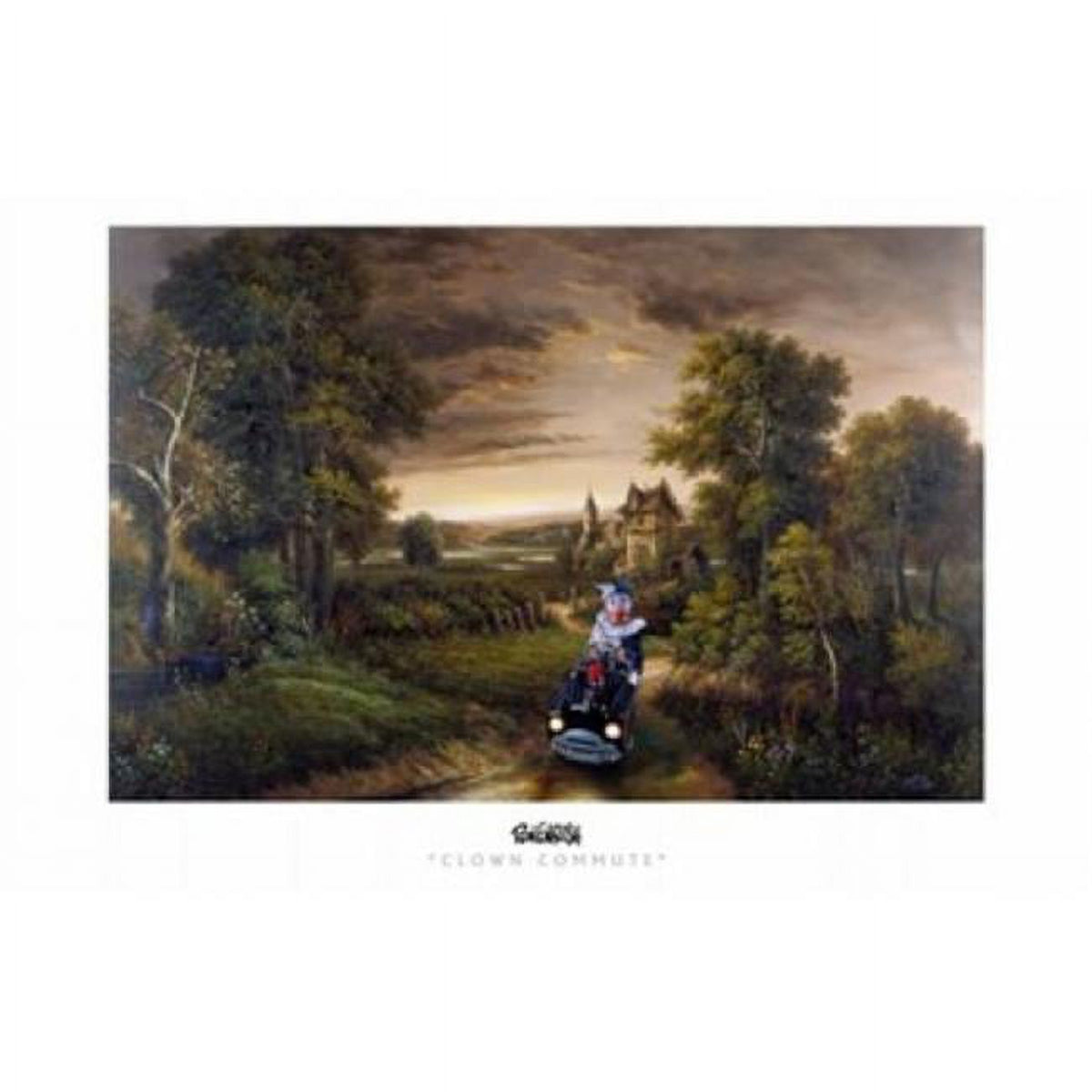 Clown Commute Movie Poster 17x11 print