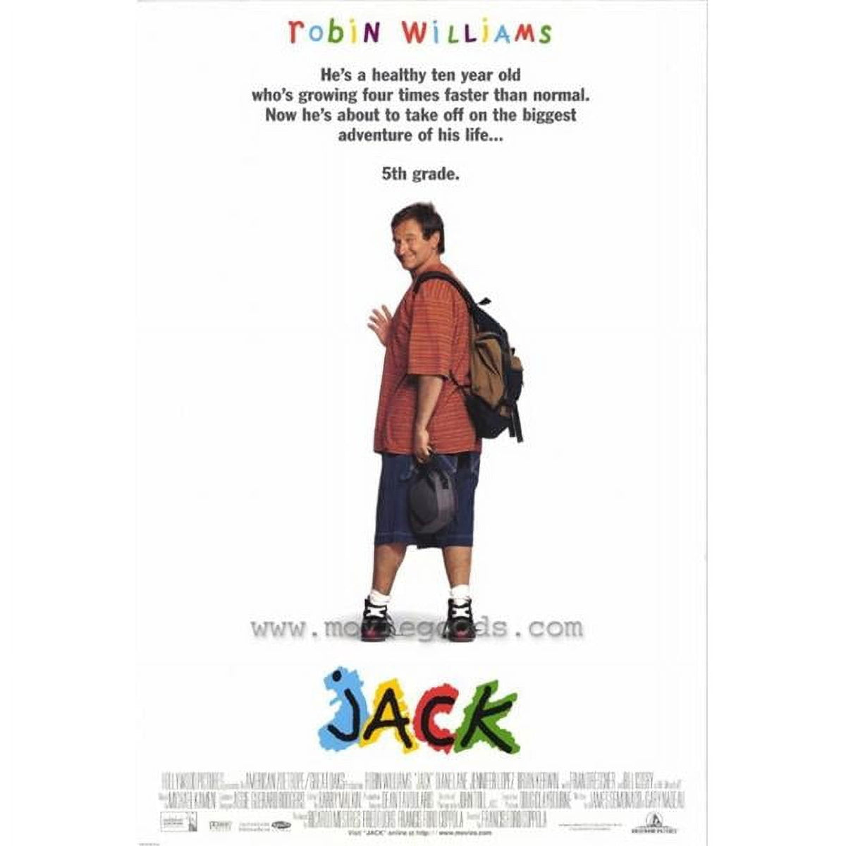 Jack Movie Poster Print 27x40 showcasing the iconic film.
